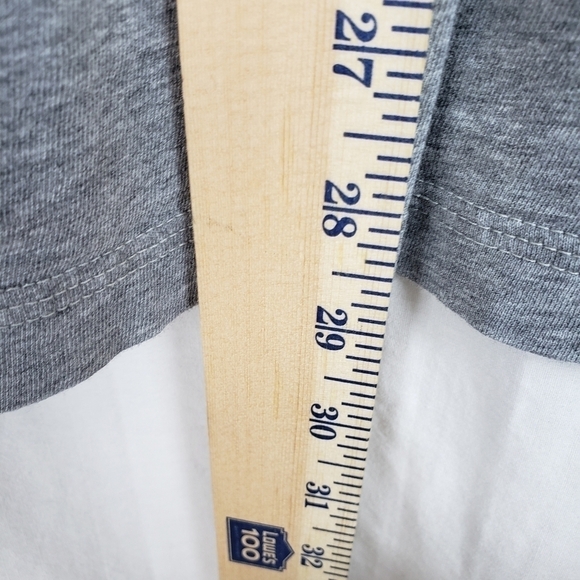 Life is Good Gray "Spread Good Vibes" T-shirt with Distressed Collar Sz 2XL - Picture 7 of 9